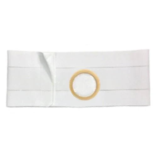 EA/1 - 7" Left, White, Cool Comfort, Nu-Form Belt, Prolapse Flap, Large, 3-1/8" Opening Placed 1-1/2" From Bottom