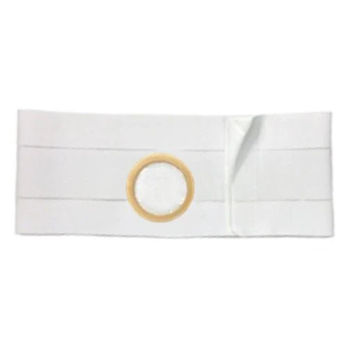 EA/1 - Special 8" Right, White, Cool Comfort, Nu-Form Belt, Large, Custom: 2-1/4" Belt Ring Placed 2-1/2" From Bottom