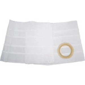 EA/1 - 9" Left, White, Cool Comfort, Nu-Form Belt, 2X-Large, 3-3/4" Opening Placed 1-1/2" From Bottom