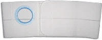 EA/1 - 6" Left, White, Regular Elastic, Flat Panel Belt, Medium, 2-3/8" Opening