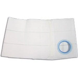 EA/1 - 9" Left, White, Regular Elastic, Flat Panel Belt, Extra Large, No Hole
