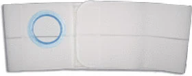 EA/1 - 6" Right, White, Cool Comfort, Flat Panel Belt, Medium, 3" Opening