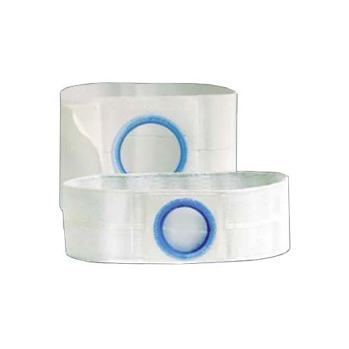 EA/1 - 6" Right, White, Cool Comfort, Flat Panel Belt, Prolapse Flap, Extra Large, 2-5/8" Opening Placed 1" From Bottom