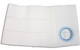 EA/1 - 9" Left, White, Cool Comfort, Flat Panel Belt, Medium, 2-3/8" Opening