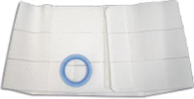 EA/1 - 9" Right, White, Cool Comfort, Flat Panel Belt, Large, 2-3/8" Opening