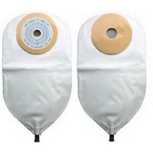 BX/10 - 1-Piece Post-Op Adult Urinary Pouch Precut Convex 7/8" Round