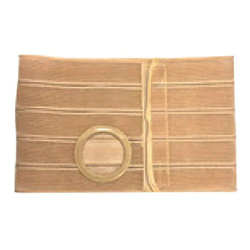 EA/1 - Nu-Form Beige Support Belt 3-3/4" Opening 1-1/2" From Bottom, 9" Wide, 36" - 40" Waist, Right, Large