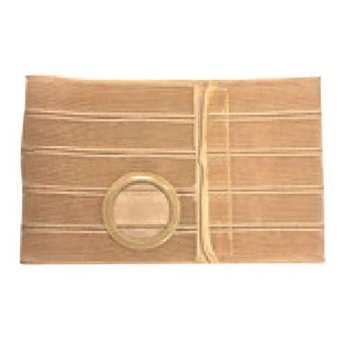 EA/1 - Nu-Form Beige Support Belt 3-3/4" Opening 1-1/2" From Bottom 9" Wide 41" - 46" Waist X-Large, Right