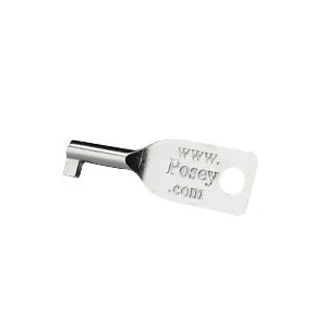 EA/1 - Universal Key for Lock Cuff and Belt, Silver, Adult