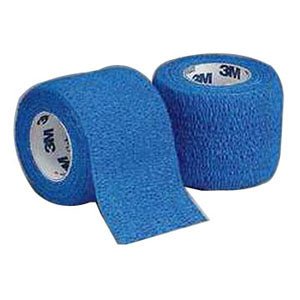 EA/1 - Coban Non-Sterile Self-Adherent Wrap 1" x 5 yds., Blue