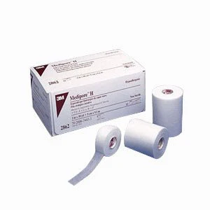 EA/1 - 3M Medipore H Hypoallergenic Soft Cloth Surgical Tape 8" x 10 yds, individually wrapped single roll