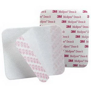 BX/25 - Medipore Soft Cloth Pre-Cut Dressing Cover 3-7/8" x 7-7/8"