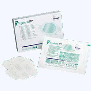 EA/1 - Tegaderm HP (Holding Power) Transparent Film Dressing 4" x 4-1/2", Oval Shaped
