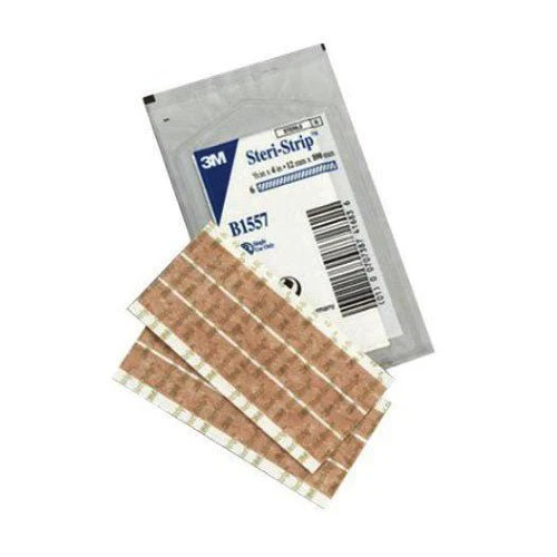 EA/1 - Steri-Strip Blend Tone Skin Closure Strip 1/2" x 4", Tan