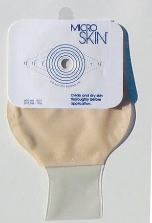 BX/10 - 9" Mid-Size Drn 1Pc Pch w/Mcskn Barrier, Clear