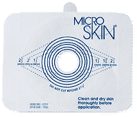 BX/5 - Two-Piece Plain Microskin Barrier, Lrg Up To 2.5"