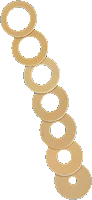BX/30 - MicroDerm Plus Precut Washer 1-3/8"
