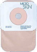 BX/15 - 8" Closed End Pouch For 1 1/8" Stoma, 15/Box