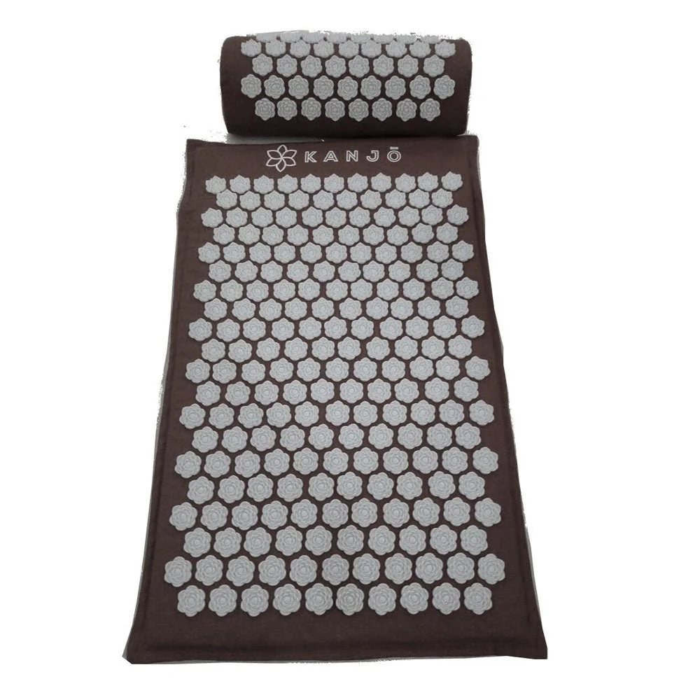 EA/1 - Kanjo Memory Foam Acupressure Mat Set, Onyx