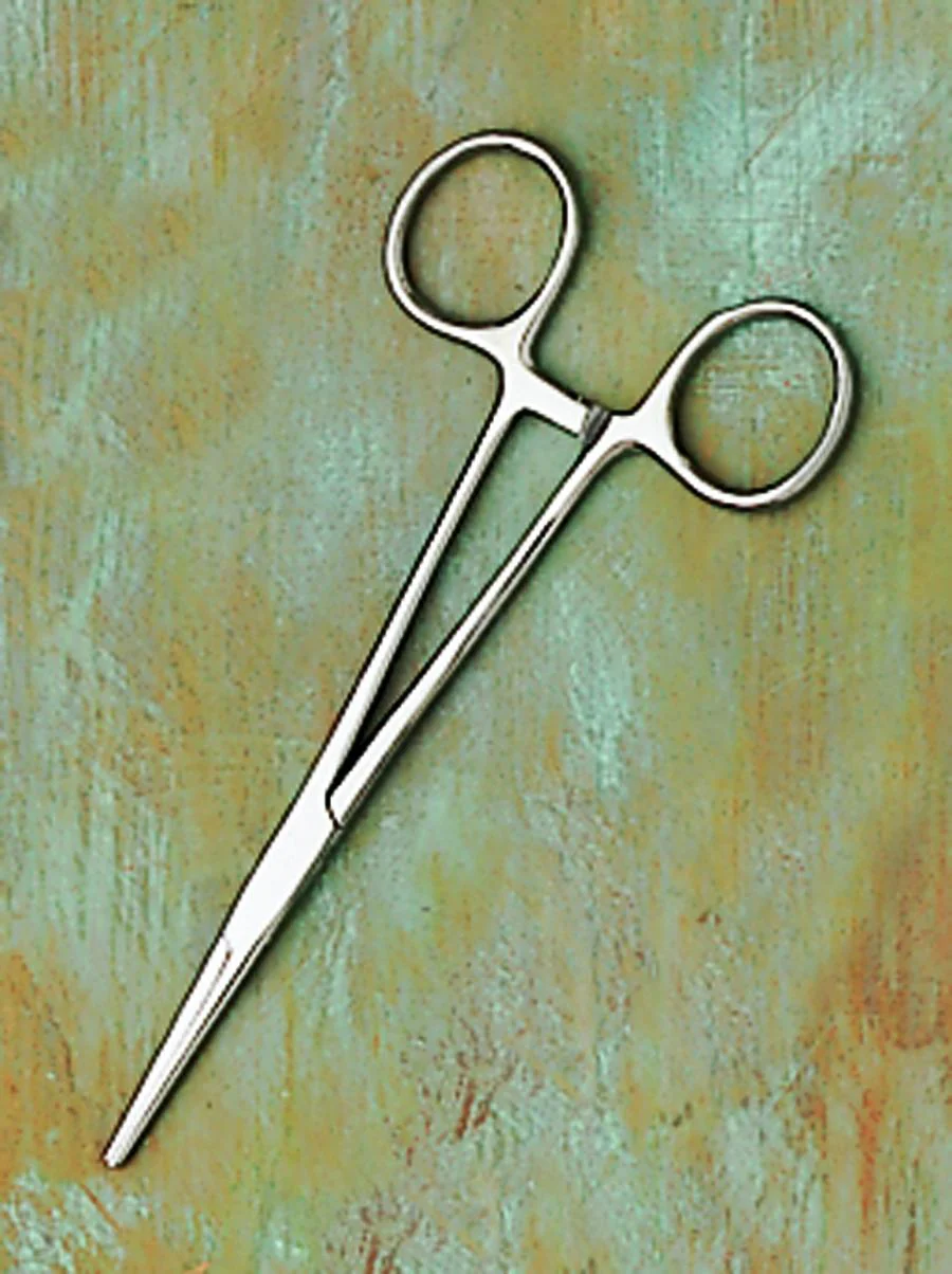 EA/1 - Halstead Mosquito Forceps, 5", Curved