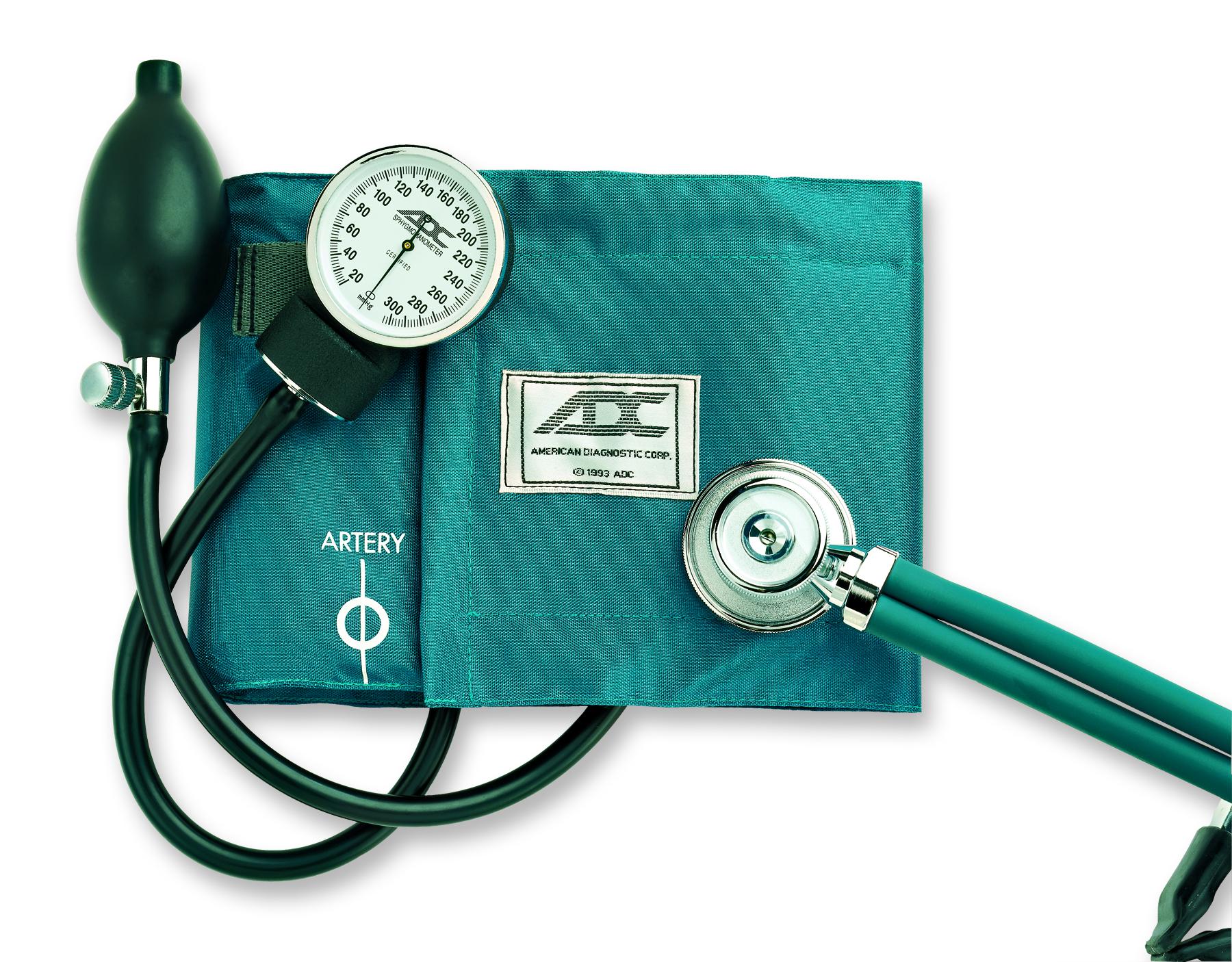 EA/1 - Pro's Combo II Kit Cuff and Stethoscope, Teal