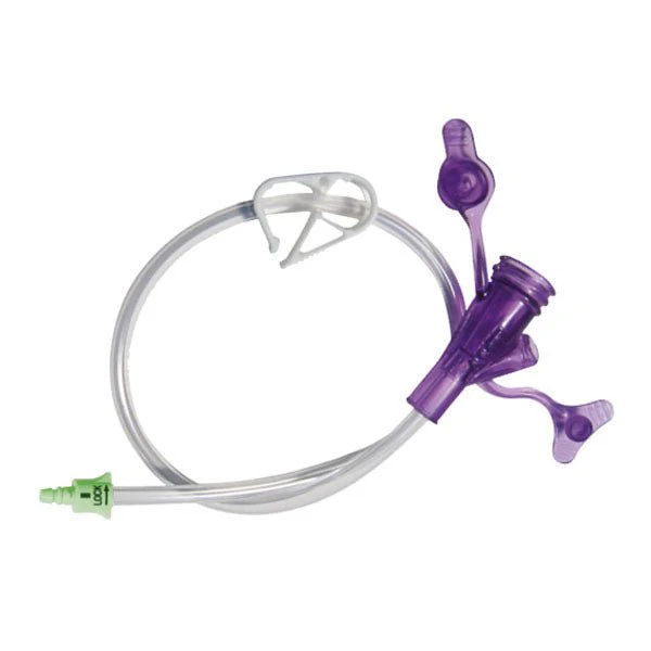 EA/1 - 12" Sterile Purple Dual Enfit Y-Port Feeding Set