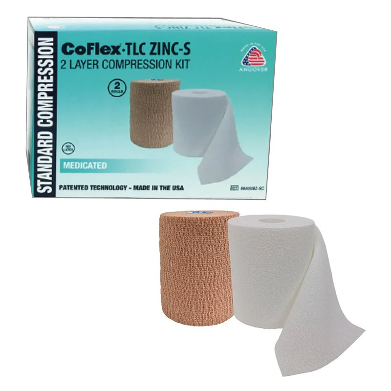 BX/1 - CoFlex TLC Zinc Standard Compression, 3"