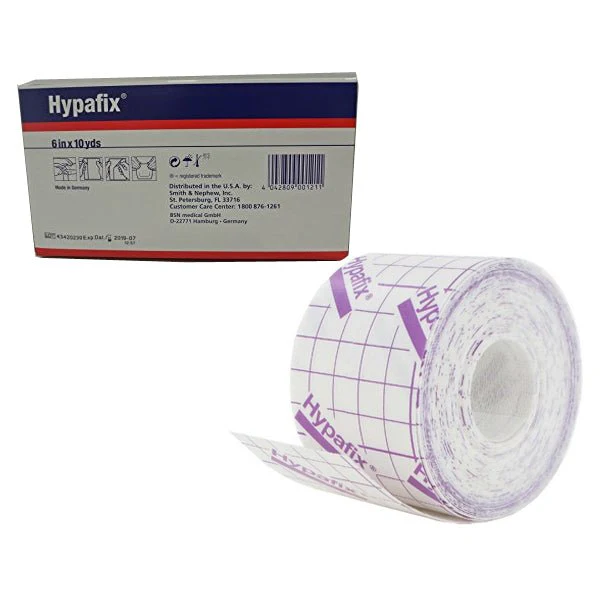 EA/1 - Hypafix Non-Woven Fabric Dressing Retention Tape 6" x 11 yds.
