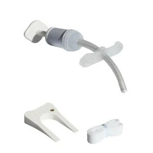 EA/1 - Smiths Medical ASD, Inc. Bivona Uncuffed Pediatric FlexTend Plus Tracheostomy Tube, Size 2.5