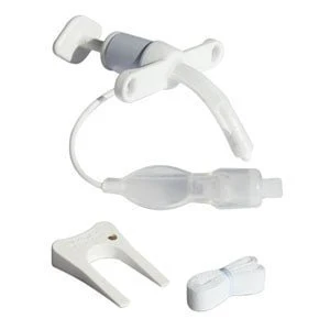EA/1 - Smiths Medical ASD, Inc. Bivona TTS Cuffed Pediatric Tracheostomy Tube 4 mm 41 mm