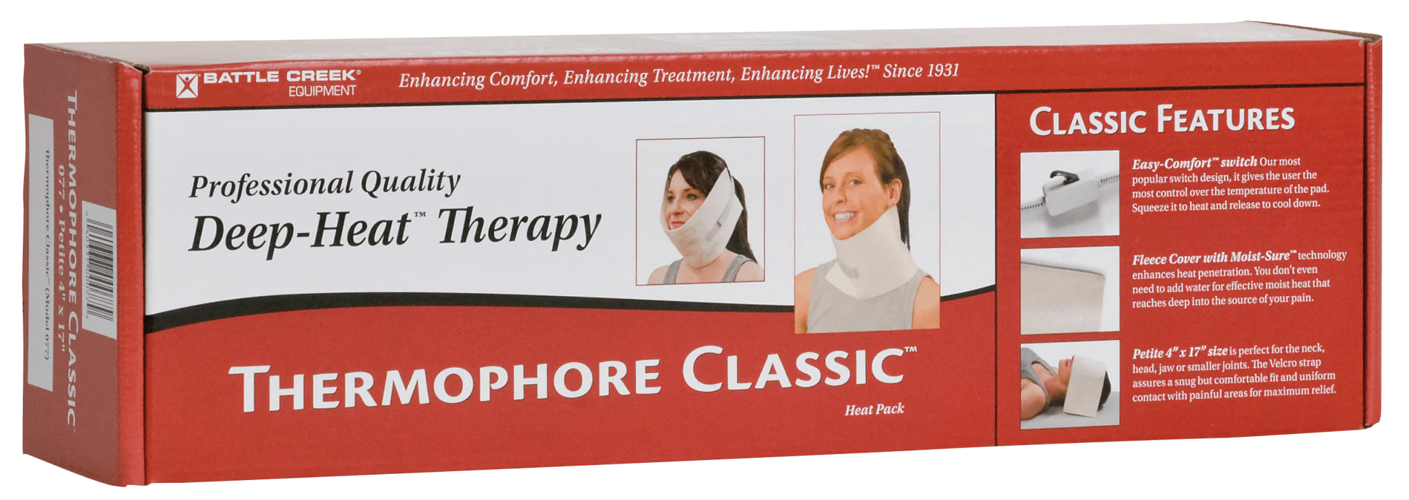 EA/1 - Thermophore Classic Moist Heat 4" x 17" Petite