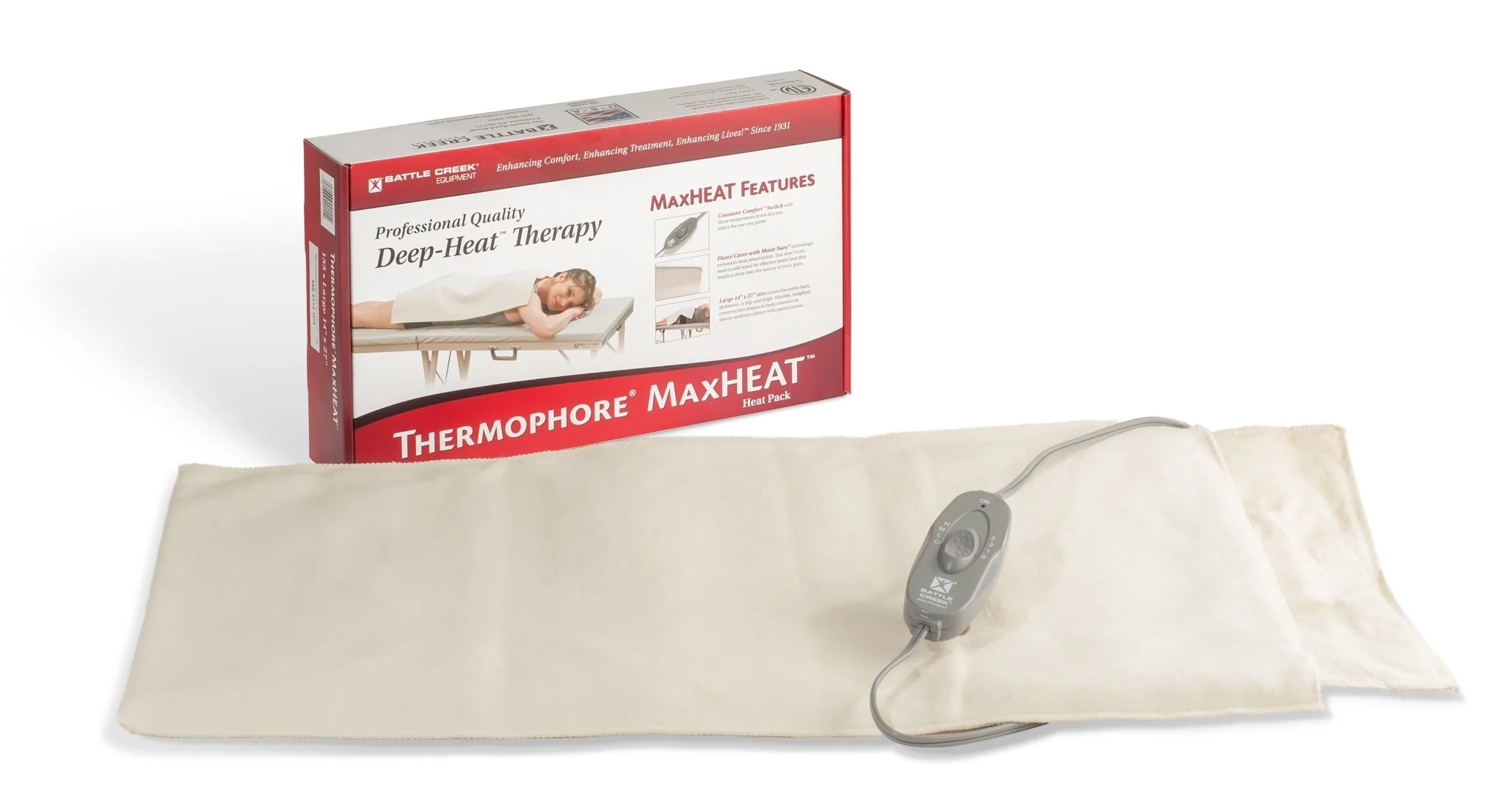 EA/1 - Thermophore Arthritis Pad 14" x 27" Back
