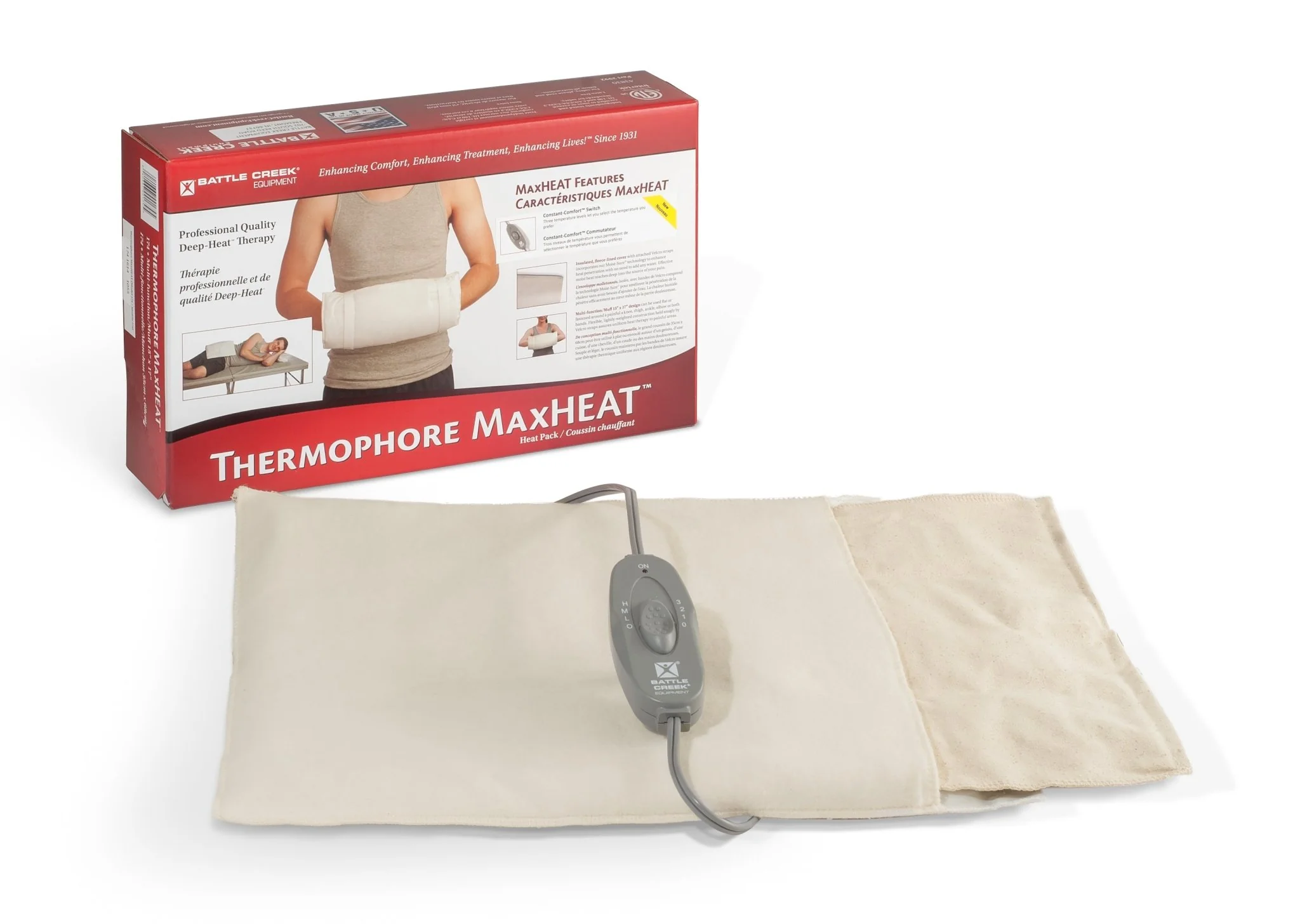 EA/1 - Thermophore MaxHEAT Convertible Muff, 15" x 15"
