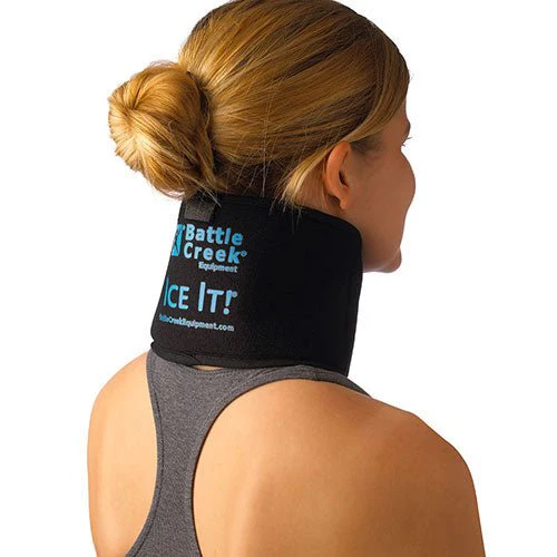 EA/1 - Ice It Deluxe 4-1/2" x 10"  Cold Therapy System for Neck/Jaw/Sinus