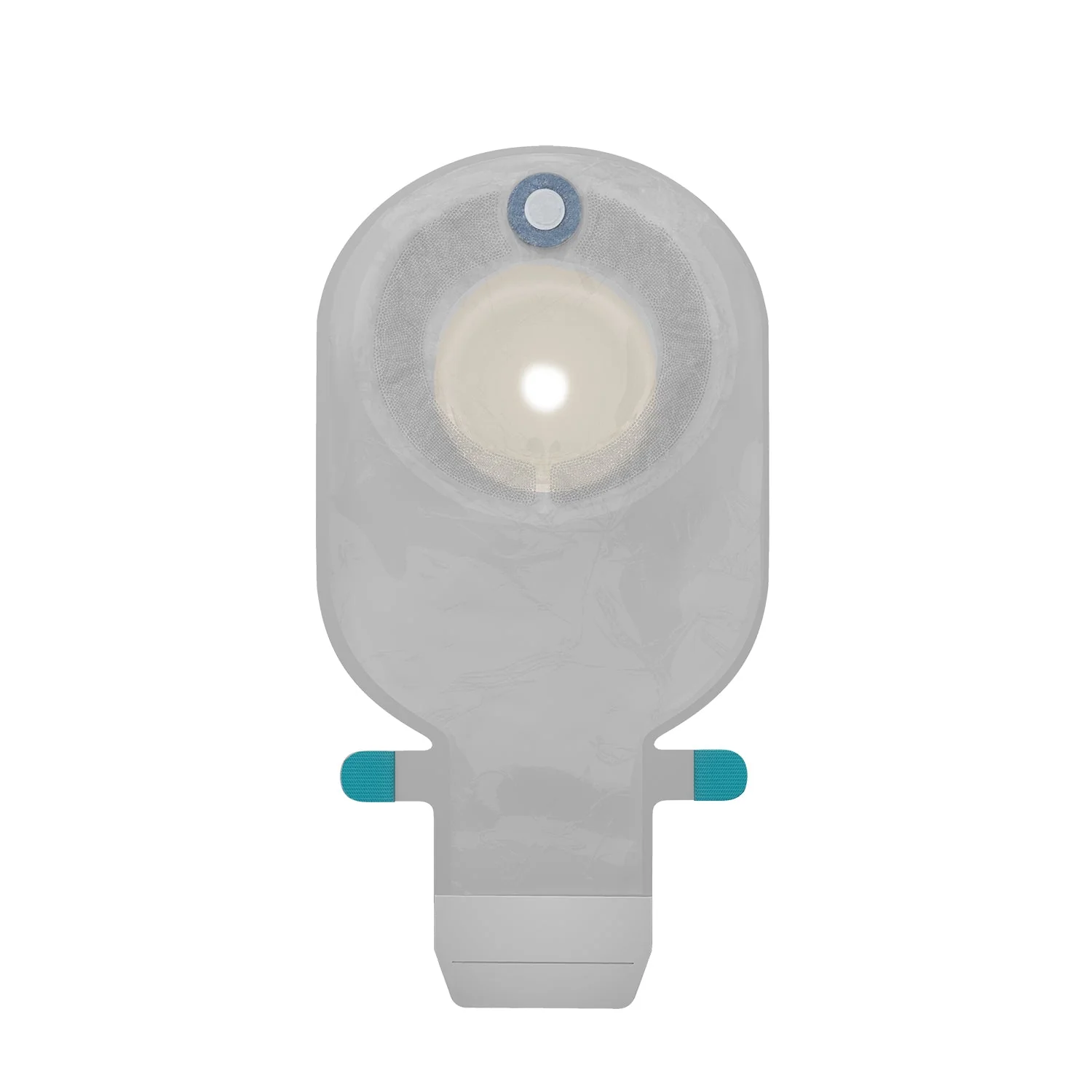 BX/10 - Sensura Mio Flip Maxi 1-Piece Convex Drainable Pouch Transparent With Full-Circle Filter Pre-Cut
