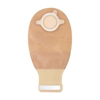 BX/10 - Natura + Drainable Pouch with InvisiClose and Filter, Transparent, Standard 57mm, 2-1/4" - Replaces 51411361