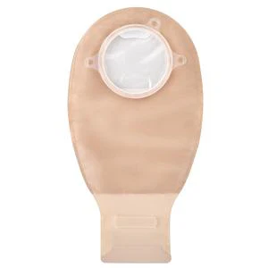 BX/10 - Natura + Two-Piece Drainable Pouch, Invisiclose with Filter, Standard 12", Opaque, 2-3/4" Flange
