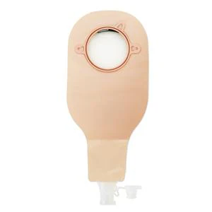BX/10 - New Image 2-Piece High Output Drainable Pouch, 2-1/4" Flange, Transparent