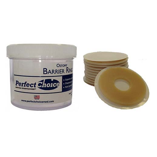 BX/10 - 2" Hydrocolloid Skin Barrier Rings, "Container" 10 Rings