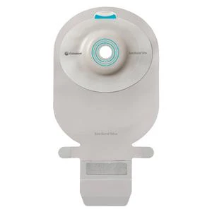 BX/10 - SenSura Mio 1-Piece EasiClose WIDE Outlet, Soft Convex, Maxi, Opaque With Inspection Window, Pre-cut 1" (25 mm)