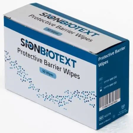 BX/50 - Sion Biotext Barrier Wipes - Replaces AllKare Item # 51037439