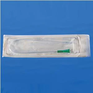 EA/1 - Cure Medical Pocket Catheter, Single, Male, 16" Straight Tip, 14 FR