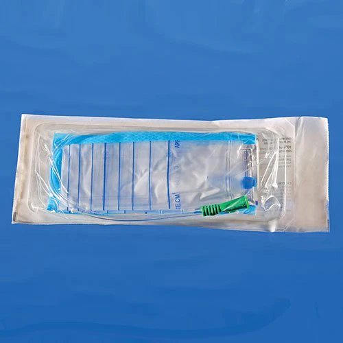 EA/1 - Cure Medical Pocket Catheter Kit, Male, 16" Straight Tip, 14 FR