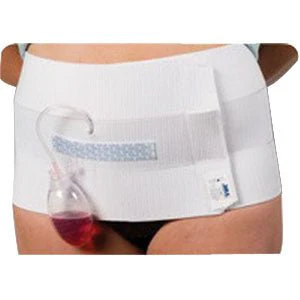 EA/1 - Abdominal Binder, 3 Panel, 9" Wide, 60"-75", White