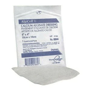 EA/1 - Algicell Calcium Alginate Dressing 4" x 4"