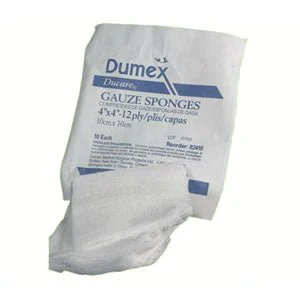 PK/200 - Ducare Non-Sterile Gauze Sponge 2" x 2", 8-Ply