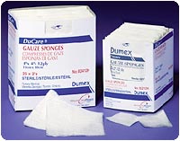 PK/200 - Ducare Gauze Dressing/Sponge 4" x 4" 8 Ply