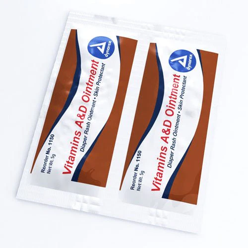 BX/144 - Vitamin A and D Ointment, 5 g Packet