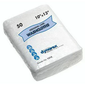 PK/50 - Personal Care Dry Wipe Washcloth, 12 X 13, 50/Pkg