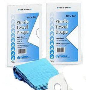 BX/50 - Disposable Towel Drapes, Sterile,Plain,18 X 26